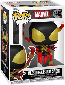 Funko POP! MARVEL: Spider-Man Comics- Miles Iron Spider (Styles May Vary)