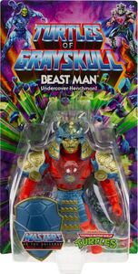 Mattel Collectible - Masters Of The Universe Origins Turtles of Grayskull: Beast Man Action Figure (He-Man, MOTU, TMNT)