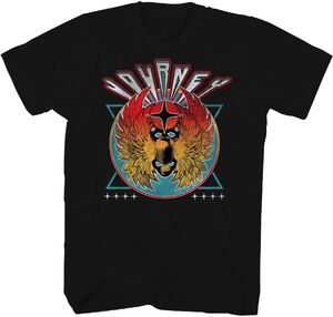 Journey - Star Logo T-Shirt - Medium Black TS0002JORA2
