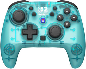 Switch 2 Accessory: HORI-Wireless HORIPAD Turbo (Aqua) for Nintendo Switch 2