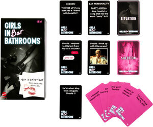 Girls In Bar Bathrooms Adult Party Game