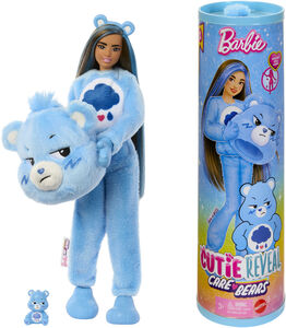 Barbie Cutie Reveal Barbie x Care Bears Series, Grumpy Bear