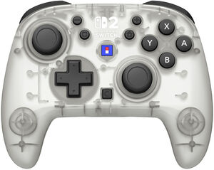 Switch 2 Accessory: HORI-Wireless HORIPAD Turbo (Frost) for Nintendo Switch 2