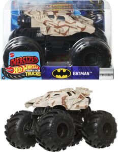 Hot Wheels Monster Trucks: Oversized 1:24 Die-Cast Batman Vehicle (DC)
