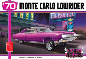 AMT 1970 Chevy Monte Carlo Lowrider 1/25 Scale Model Kit