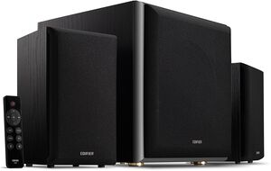 Edifier S351DB Bluetooth Multi-Media Bookshelf System with Subwoofer 150 Watts (Black)