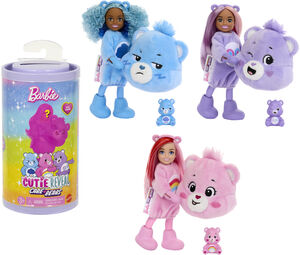 Barbie Chelsea Cutie Reveal, Care Bears Series (One Random Chelsea Reveal per Transaction)
