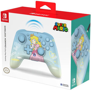 Switch Accessory: Wireless Controller - HORI-Pad - City Pop Peach: Officially Licensed by Nintendo