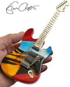 Eric Clapton Crash 3 Crashocaster 10 Inch Miniature Guitar Replica