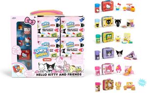 Hello Kitty - Lunch Buddies - Lunch Box Mini Playset Blind Box Display