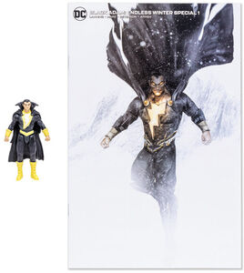 DC Direct - Endless Winter - Page Punchers - 3" Black Adam Figure with Comic