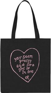 Olivia Rodrigo - Pretty Sad So In Love - Indie Store Exclusive - Mini Fashion Tote Black