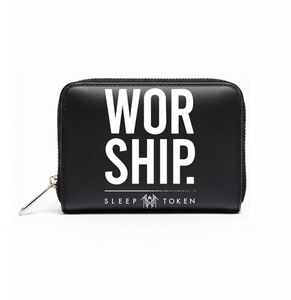 Rocksax - Sleep Token - Worship - Bi-Fold Zipped Wallet/Purse (Black)