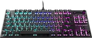 PC Accessory: Keyboard - Turtle Beach Vulcan TKL AIMO Linear Mechanical Titan Gaming Keyboard - Black