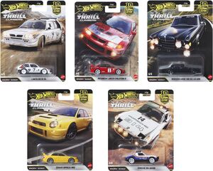 Hot Wheels Premium 1:64 Car Culture 10-Piece Thrill Climbers Q Assortment