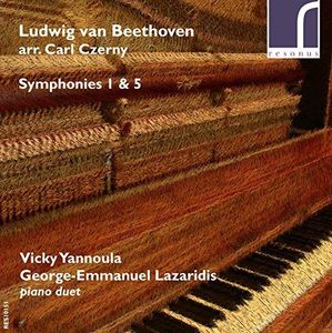 Symphonies 1 & 5 for Piano Duet (Arr. Czerny)