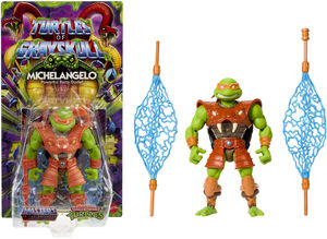 Masters of the Universe Turtles of Grayskull Michelangelo (He-Man, MOTU, TMNT)