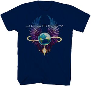 Journey - Infinity Wings T-Shirt - Large Blue TS0003JORA3