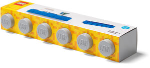 LEGO Book Rack, Grey
