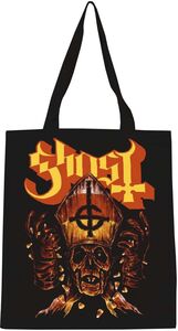 Rocksax - Ghost - Candy Corn - Eco-Friendly Tote Bag (Black)