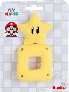 My Mario - Plush - 6" Star with Rattle for Infants