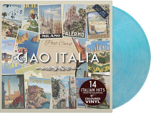 Ciao Italia / Various - Transparent Silver & Blue Vinyl