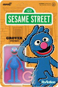 Super7 - Sesame Street - ReAction Figures Wv5 - Grover
