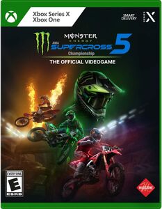 Monster Energy Supercross 5 for XBOX One and XBOX Series X
