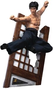 Bruce Lee - 1/6 Scale Polyresin Statue - Flying Kick
