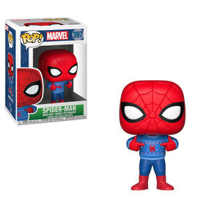 Funko POP! Marvel: Holiday - Spider-Man with Ugly Sweater