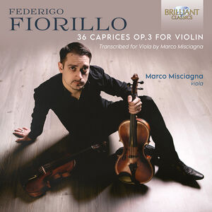 36 Caprices Op. 3 for Violin Transcribed for