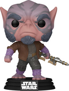 Funko POP! Star Wars: Mandalorian & Grogu - Zeb Orrelios with Bo-Rifle