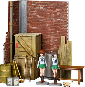 Girls und Panzer - ARTPLA - Last Chapter Garage Plastic Model Kit Set A