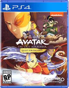 Avatar The Last Airbender: Quest for Balance for PlayStation 4