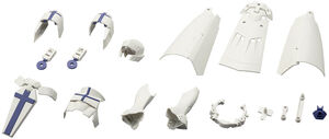 Kotobukiya - Megalomaria Unlimited Universe - Metamorphose Unit Exarmor Cleric Coat Model Kit