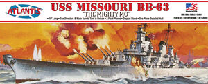 USS Missouri (BB-63) The Mighty Mo 1:665 Scale Model Kit