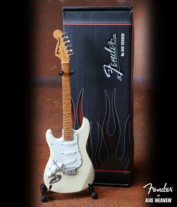 Fender Lefty Stratocaster Cream 10 Inch Miniature Guitar Replica Collectible
