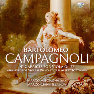 41 Caprices for Viola Op.22 arranged for Viola & Piano by Carl