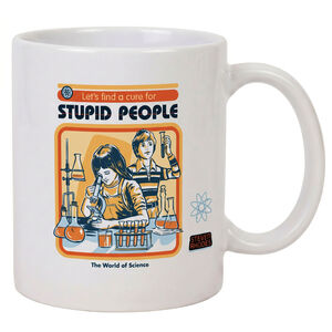 Steven Rhodes - Cure for Stupid People - 11 oz Mug