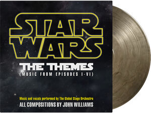 Star Wars: The Themes - Crystal Clear & Black Vinyl