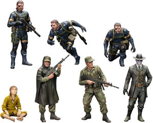 Kotobukiya - Metal Gear Solid V: Ground Zeroes - MGS Zeroes Model Kit Set