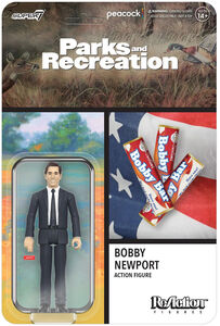 Super7 - Parks And Recreation - ReAction Wv3 - Bobby Newport