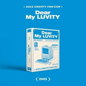 Dear My Luvity - 2023 Cravity Fan Con - 3 DVD Set w/160pg Photobook, 9pc Photocard Set, Sticker Set + Folded Poster