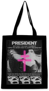 Rocksax - President - Conclave Logo - Eco-Friendly Tote/Double Handle Bag (Black)