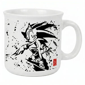 Sonic the Hedgehog - Japanese Splat - 20 oz Camper Mug
