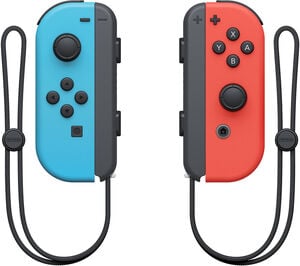 Switch Accessory: Controller - Nintendo JOY-CON: (L)/(R) - Neon Red/Neon Blue
