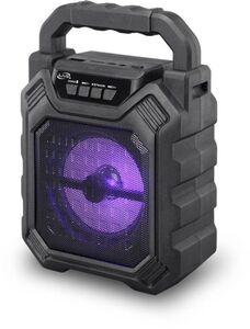 iLive ISB199B Bluetooth Tailgate Party Speaker FM Radio Recha able (Black)