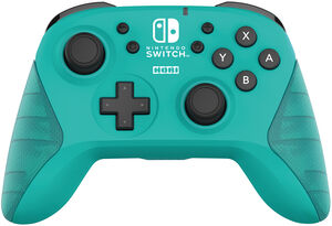 Switch Accessory: Wireless Controller - HORI-Pad - Teal: Officially Licensed by Nintendo
