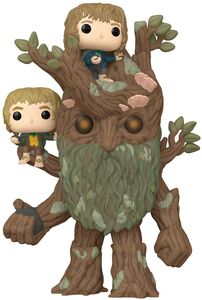 Funko POP! Super 6-Inch: Lord of the Rings - Treebeard w/ Mary & Pip