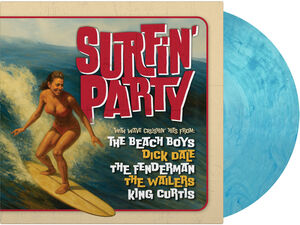 Surfin Party / Various - Ltd 180gm Crystal Clear & Blue Vinyl